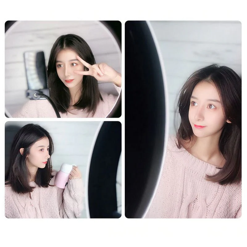 Anillo de Luz Led 14¨ 35cm. Estudio Fotográfico + Trípode RL02 - Image 5