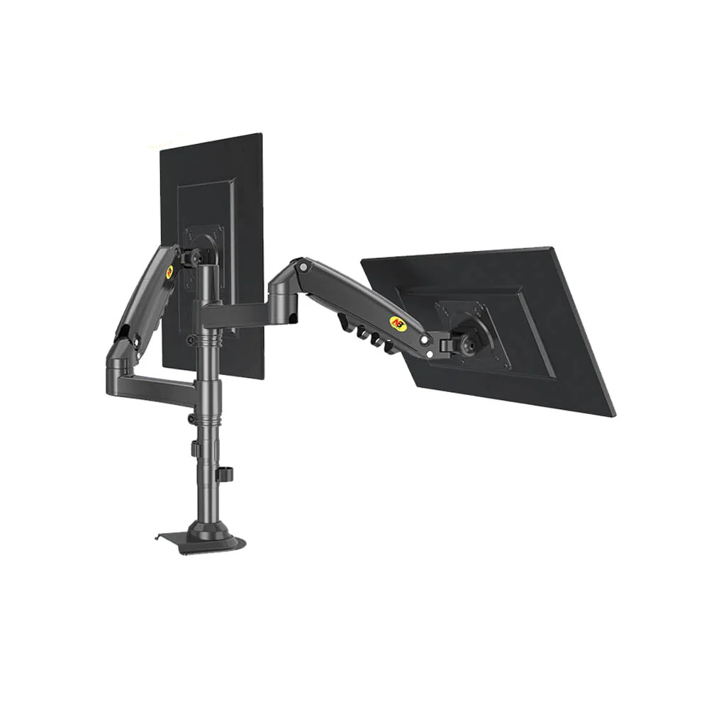 Brazo rack giratorio para 2 monitores 17" a 27" North Bayou H180 - Image 3