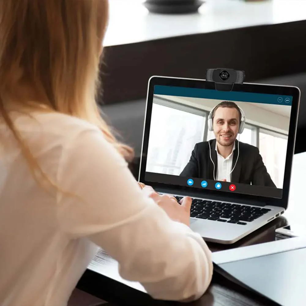 Cámara Webcam con Micrófono 1080P FullHD PC007 - Image 4