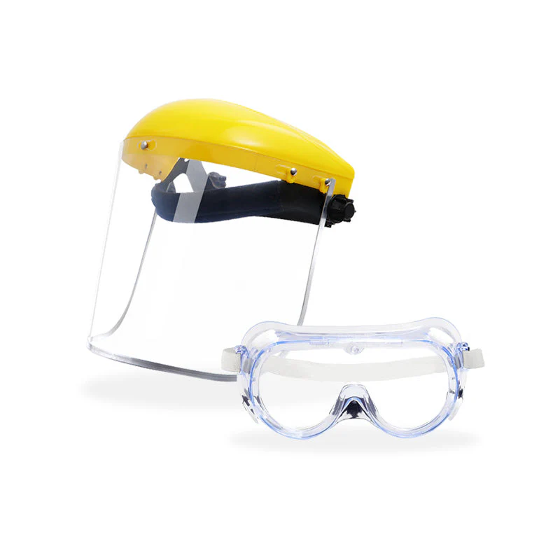 Combo Protector facial ST001 + Lentes Protectores RE001 - Image 3