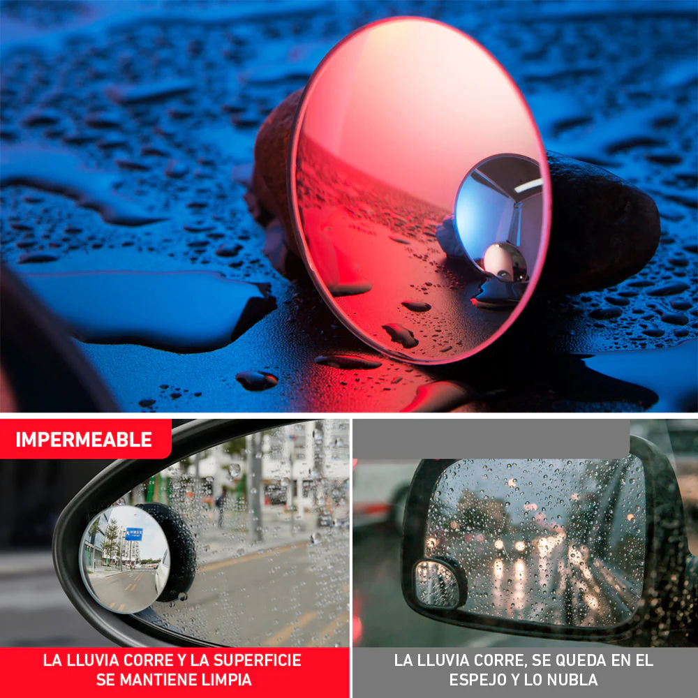 Espejo retrovisor Vehicular 360° gran angular punto ciego Baseus ACMDJ-01 - Image 5