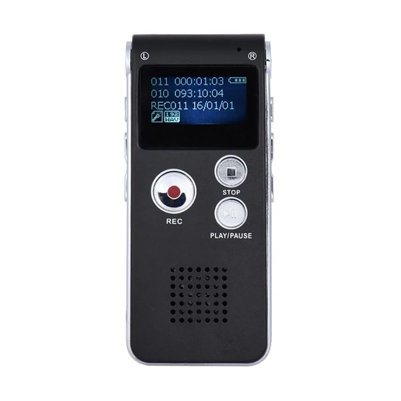 Grabadora de Voz Digital Portátil 8GB SK-012 Periodista - Image 3