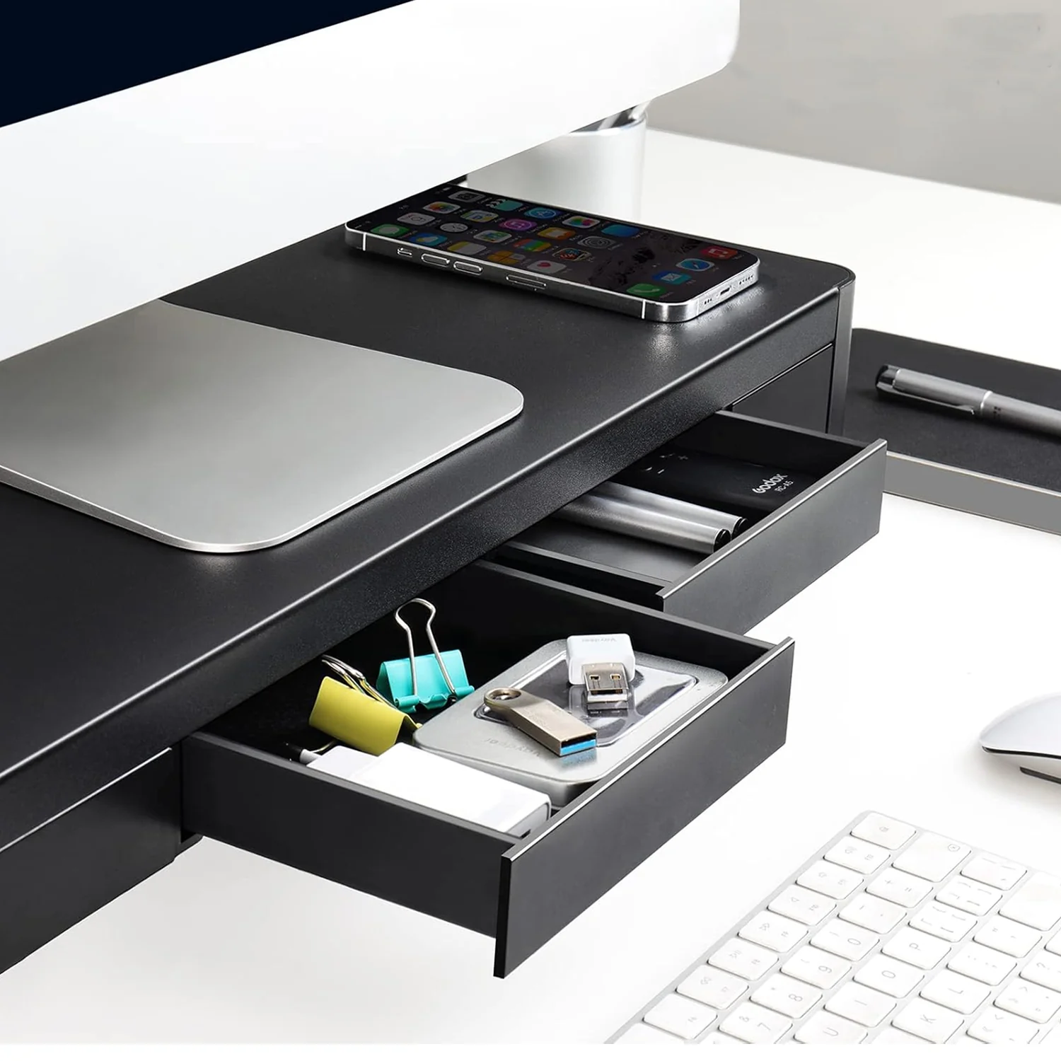 Mesa soporte multifunción 4 USB para Monitor Vaydeer con cajones ZGJ111 - Image 4