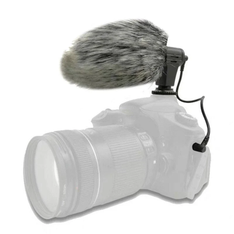 Micrófono condensador 3.5mm para Celular y Cámaras DSRL MIC-06 - Image 5