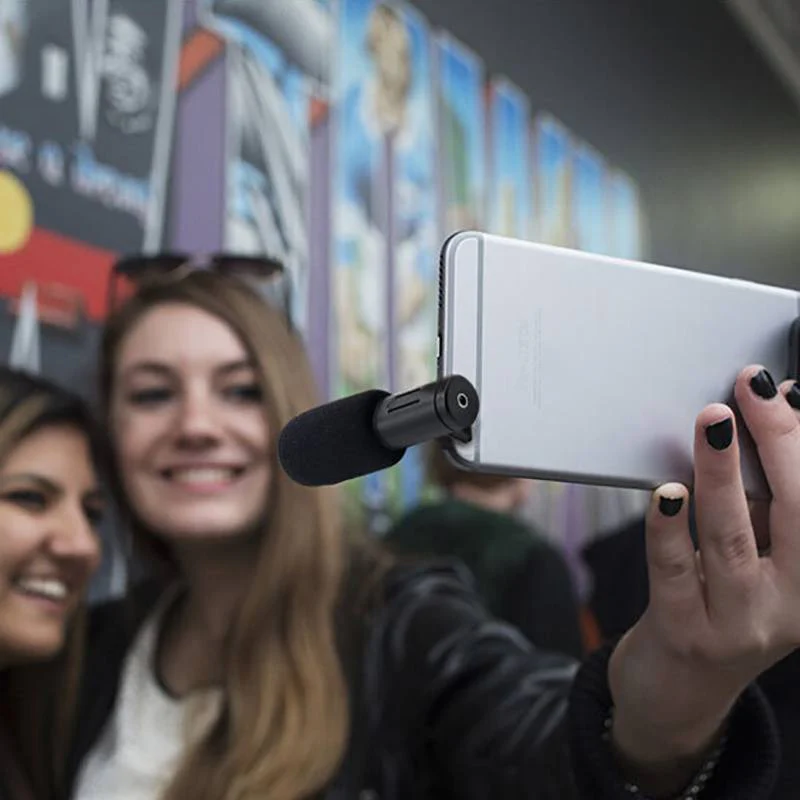 Micrófono condensador 3.5mm para Celular y Cámaras DSRL MIC-06 - Image 6