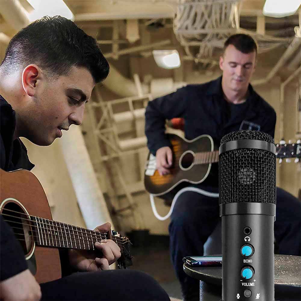 Micrófono condensador USB con trípode para estudio grabación BM800B - Image 5