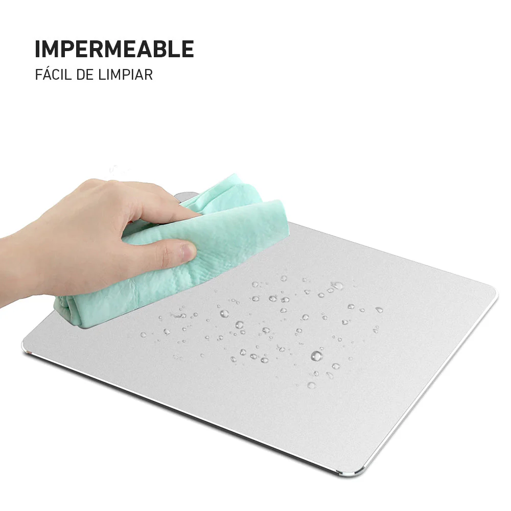 Mouse pad de aluminio impermeable y de doble cara Vaydeer SD1021 - Image 3