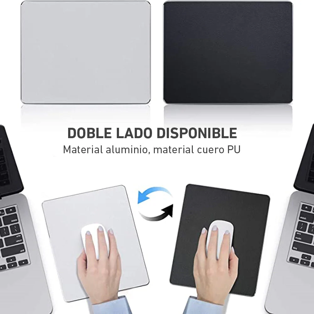 Mouse pad de aluminio impermeable y de doble cara Vaydeer SD1021 - Image 5