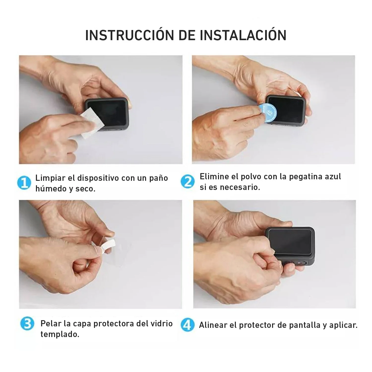 Pantalla de vidrio templado para GoPro 4,5 GP417 - Image 3