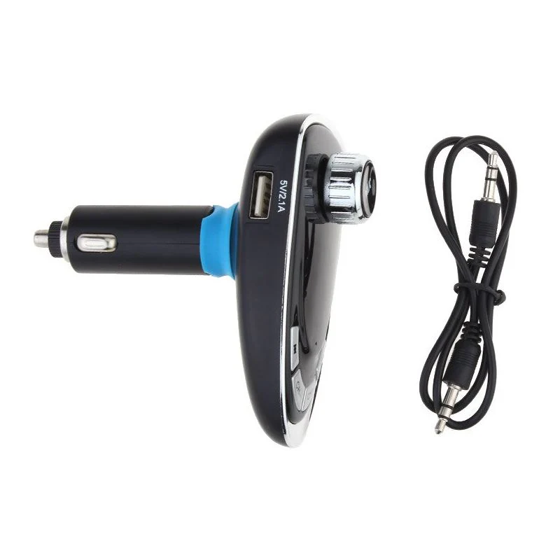 Receptor Bluetooth Transmisor Fm Llamada Cargador Auto Radio - Image 3