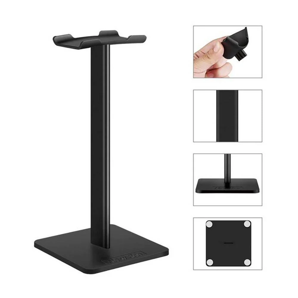 Soporte de Audífonos Auriculares para Escritorio Negro Gamer HS01 - Image 5