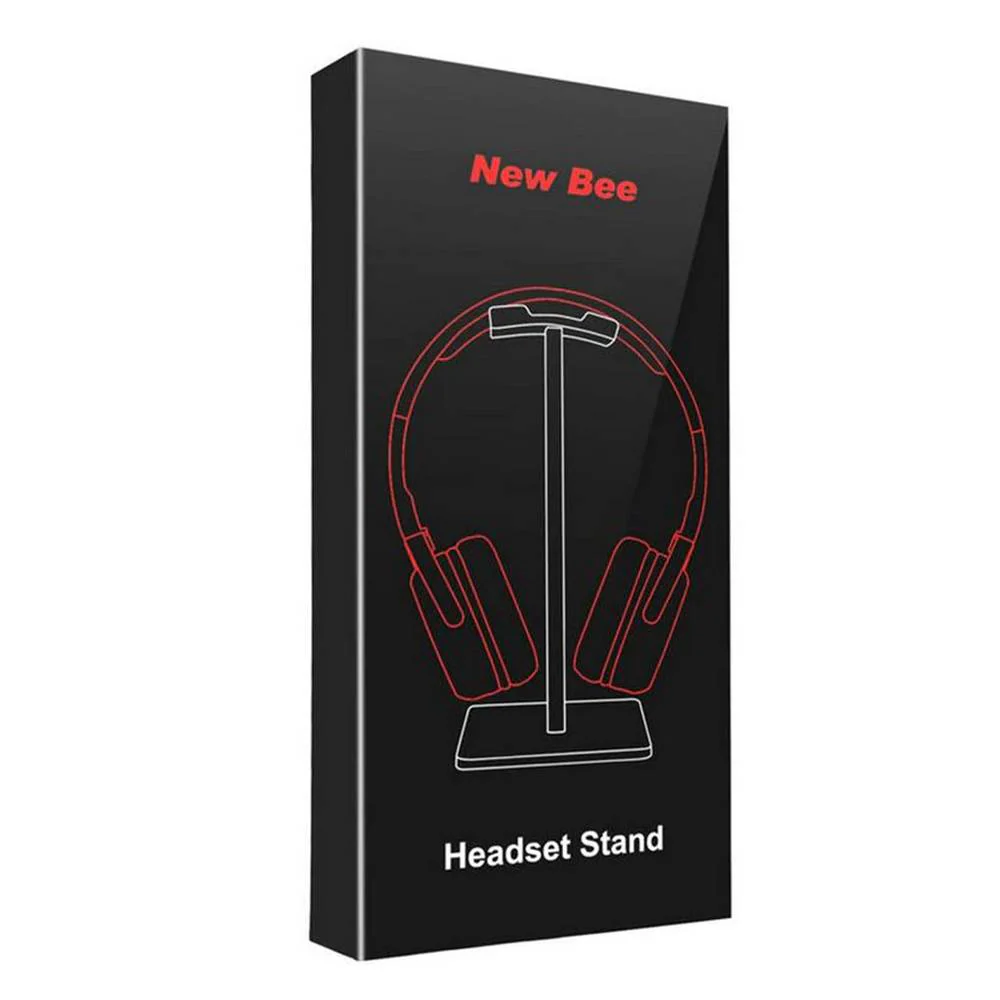 Soporte de Audífonos Auriculares para Escritorio Negro Gamer HS01 - Image 6