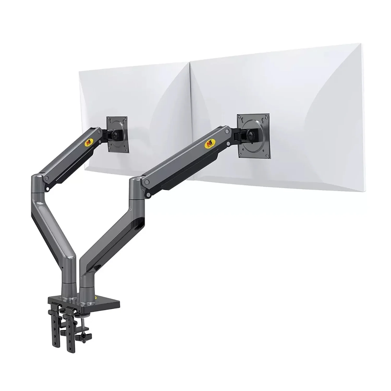 Brazo rack giratorio para 2 monitores de 22 a 32 pulgadas North Bayou G35 - Image 3