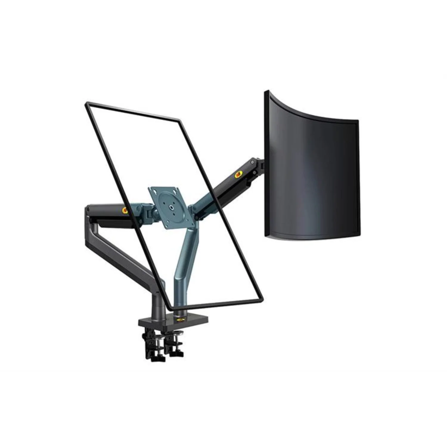 Brazo rack giratorio para 2 monitores de 22 a 32 pulgadas North Bayou G35 - Image 4