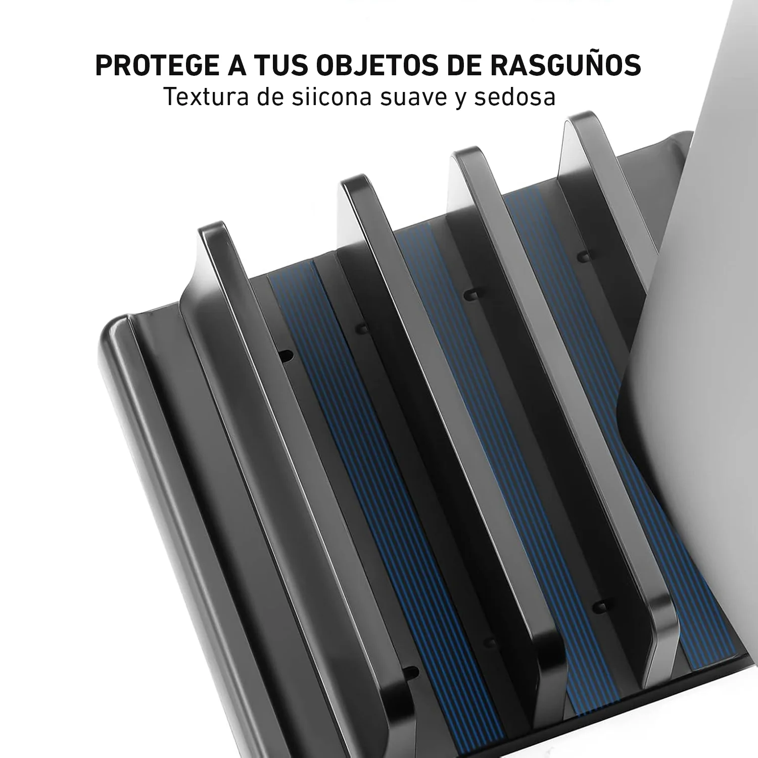 Soporte vertical Vaydeer SZ2S031 para portátil de 3 ranuras diseño 5 en 1 - Image 5